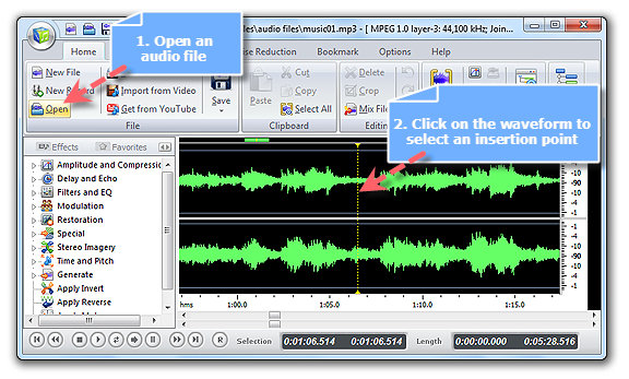 Power Sound Editor Free - How to Add Text-to-Speech