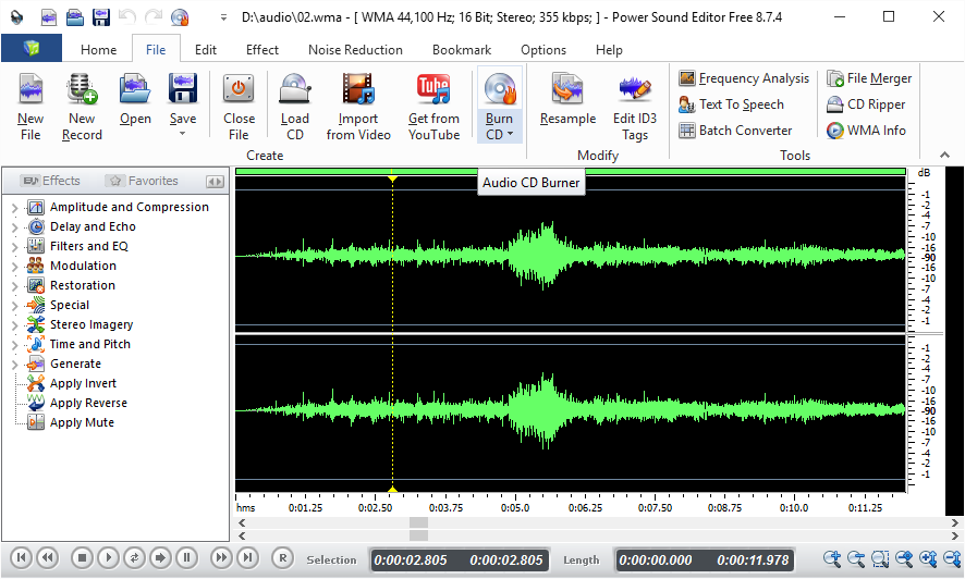 audio editor software download