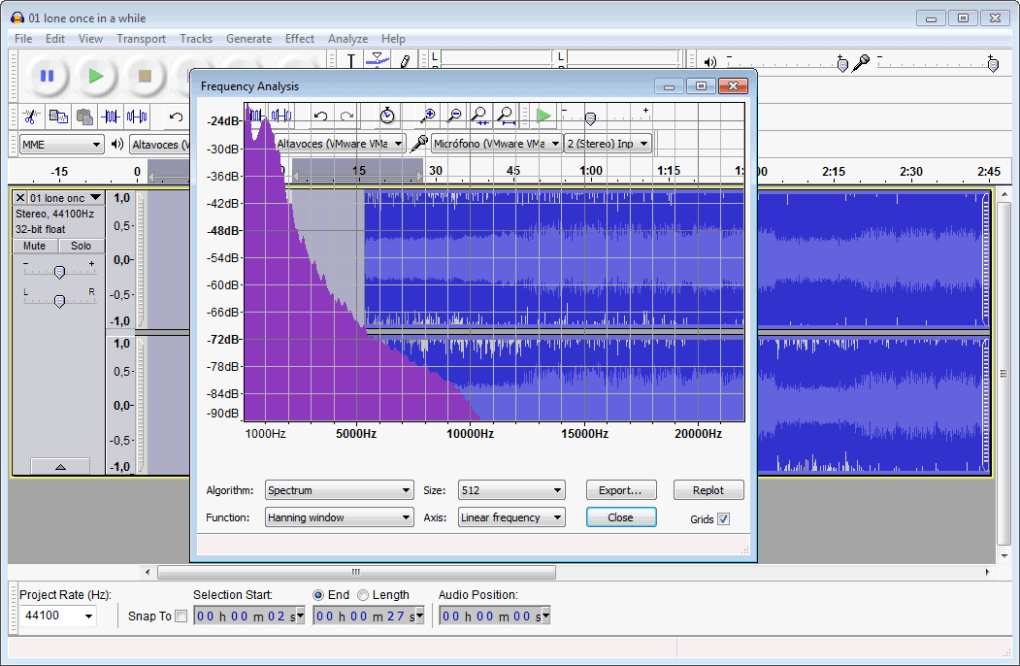 audacity record windows sound